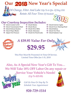 2018 New Year's Special