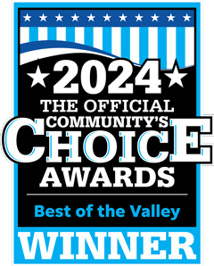 2024 The Official Community's Choice Awards Best of the Valley Winner